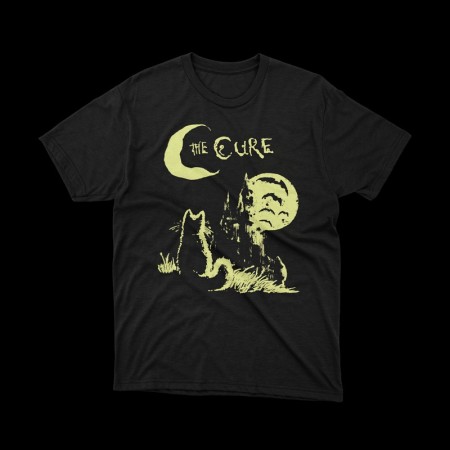 T-shirt the cure | maglietta cotone premium tempo libero | vrz shop