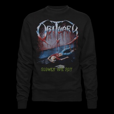 Felpa sweatshirt Obituary Slowly We Rot | qualità premium al miglior prezzo | vrz shop