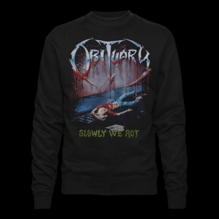 Felpa sweatshirt Obituary Slowly We Rot | qualità premium al miglior prezzo | vrz shop