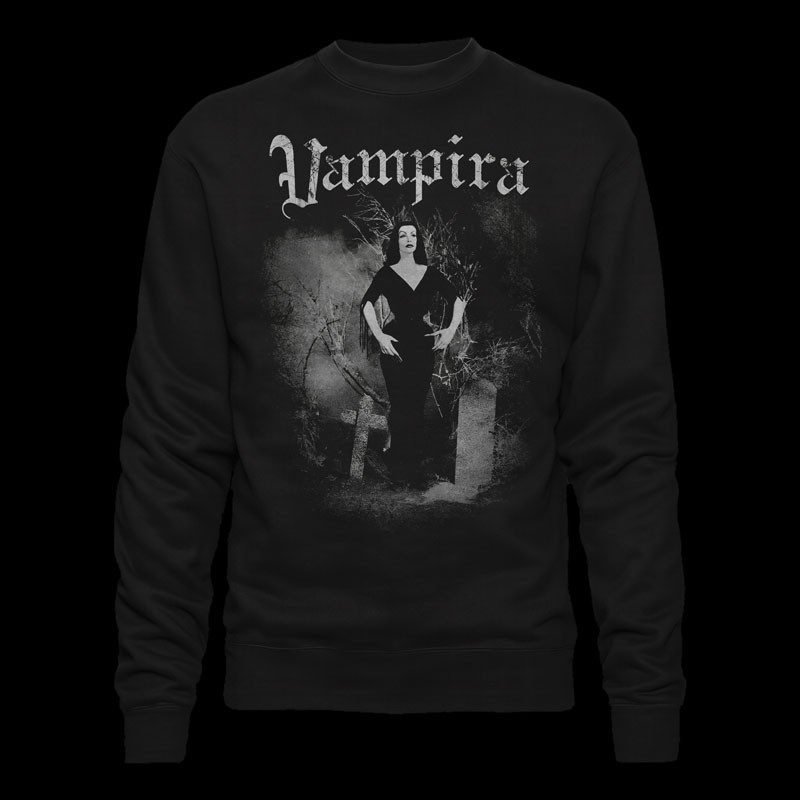 Felpa sweatshirt horror Vampira