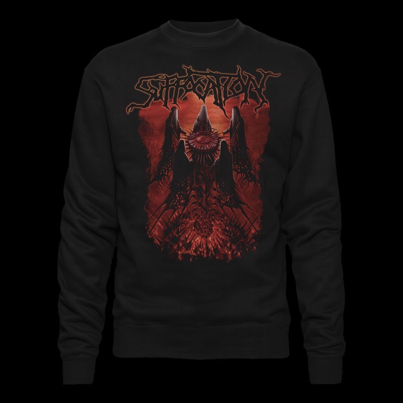 Felpa sweatshirt Suffocation