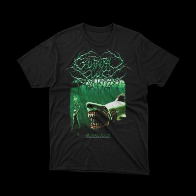 T-shirt Guttural Slug Megalodon | maglietta cotone premium tempo libero | vrz shop