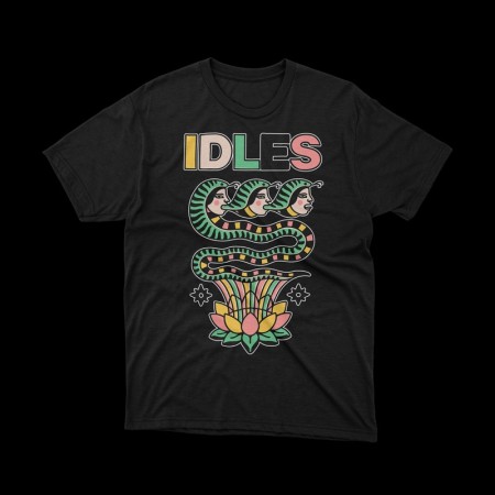 T-shirt Idles | maglietta cotone premium tempo libero | vrz shop