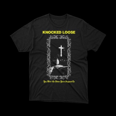 T-shirt Knocked Loose You Wont Go Before You're Supposed To | maglietta cotone premium tempo libero | vrz shop