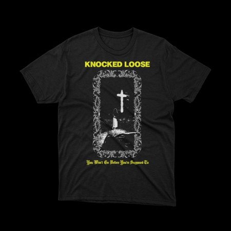 T-shirt Knocked Loose You Wont Go Before You're Supposed To | maglietta cotone premium tempo libero | vrz shop