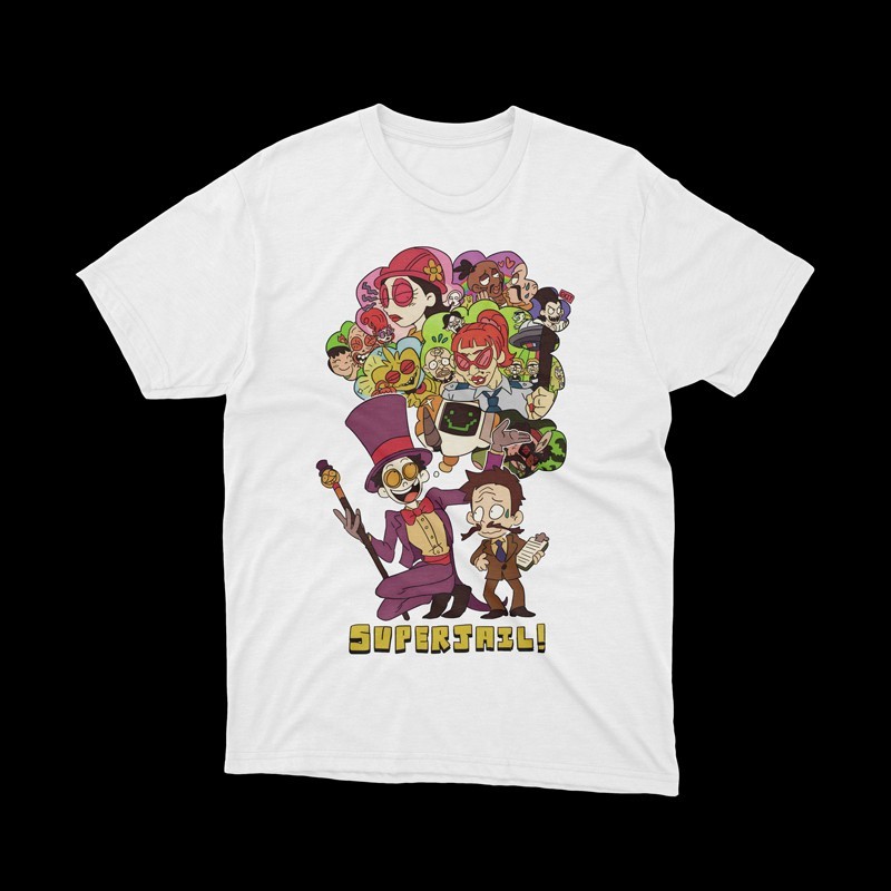 T-shirt cartoon Superjail!