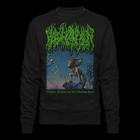 Felpa sweatshirt Blood incantation Hidden history of the human race | qualità premium al miglior prezzo | vrz shop