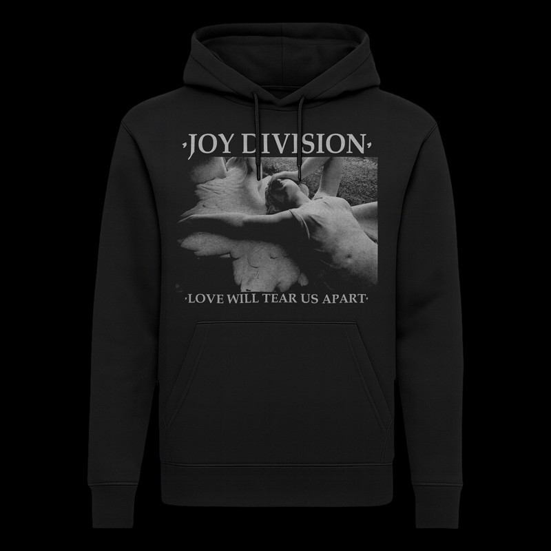 Felpa sweatshirt hood Joy Division Love will tear us apart