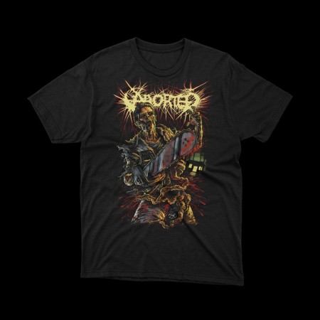 T-shirt Aborted | premium cotton casual shirt | vrz shop