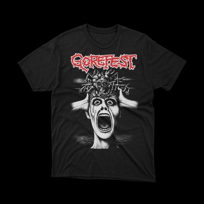 T-shirt Gorefest | premium cotton casual shirt | vrz shop