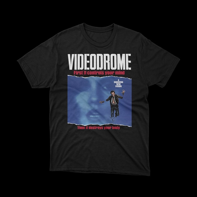 T-shirt film Videodrome David Cronenberg