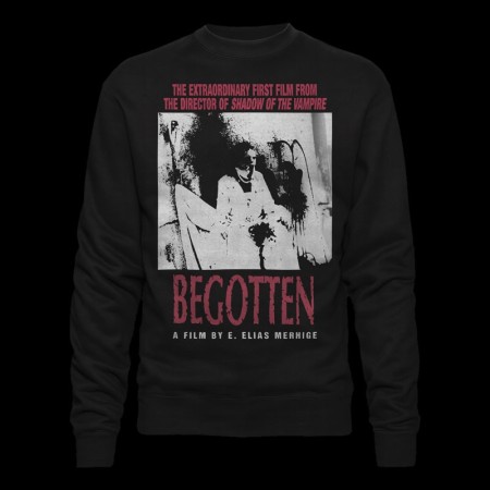 Felpa sweatshirt film horror Begotten | qualità premium al miglior prezzo | vrz shop