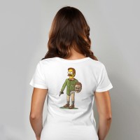 T-shirt Personalizzata con Stampa Fronte e Retro | Crea la Tua T-shirt Unica | vrzshop