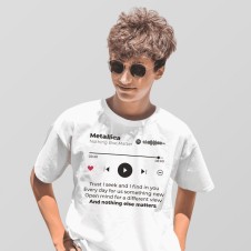 T-shirt Spotify personalizzata con codice di lettura