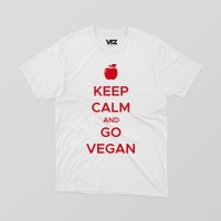 keep calm and go vegan | vrzshop