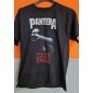 T-shirt nera Pantera vulgar display of power T-shirt nera Pantera vulgar display of power