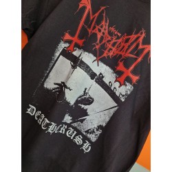 T-shirt nera mayhem deathcrush