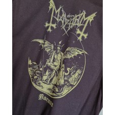 T-shirt nera Mayhem Daemon