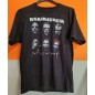 T-shirt Nera Rammstein Set in Sucht - six faces T-shirt Nera Rammstein Set in Sucht - six faces