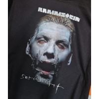 T-shirt Nera Rammstein "Set in Sucht" - Potenza e Mistero Industrial | vrzshop